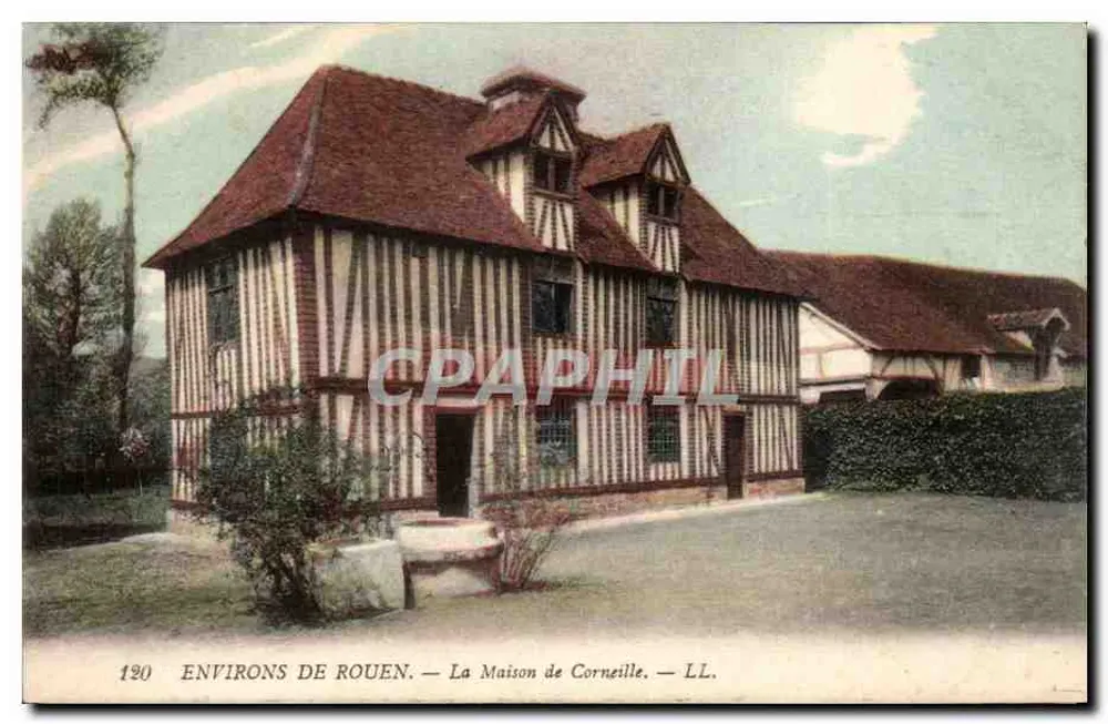 Okręg Rouen — Dom Corneille — LL. - Awers