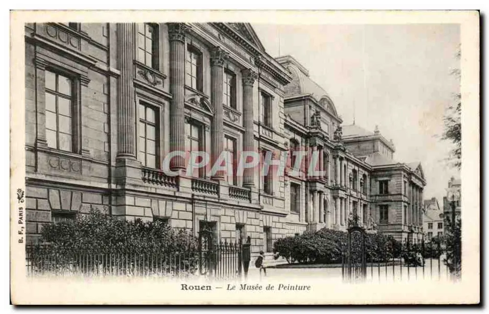 Rouen — Het Museum van Schilderkunst — B. F. Paris - Voorkant