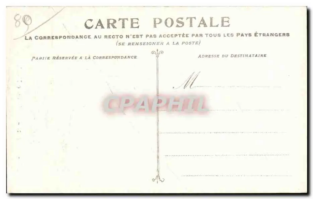 Houen — A Grande Relógio — editor E. D., n° 365 - Verso