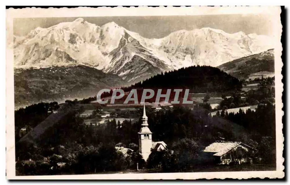 सैल्लांच्स — माउंट ब्लैंक पर अद्वितीय दृश्य — प्रकाशक ले एकोट्स पब्लिए - आगे