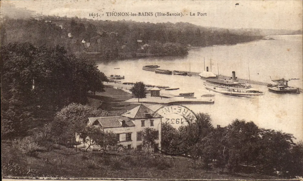 Thonon-les-Bains (Haute-Savoie) — O Porto — I. Fauraz, editor (n° 74) - Frente