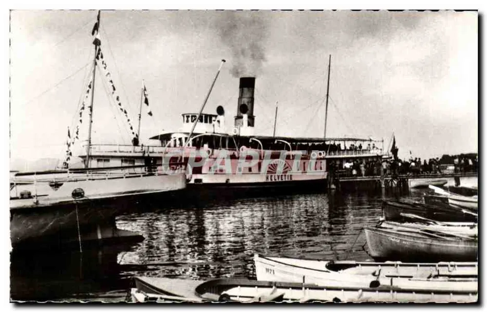 Thonon-les-Bains — Der Steg — Éditions du Crêbe, Paris - Vorderseite