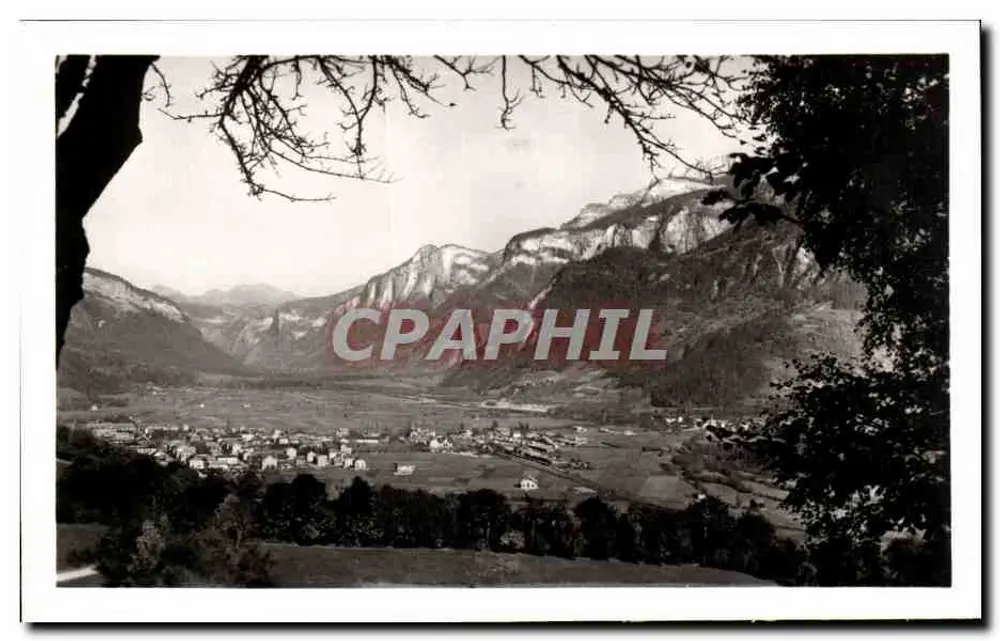Sallanches e a Vale do Arve — vista panorâmica — L. Morand, editor (Alta Saboia) - Frente