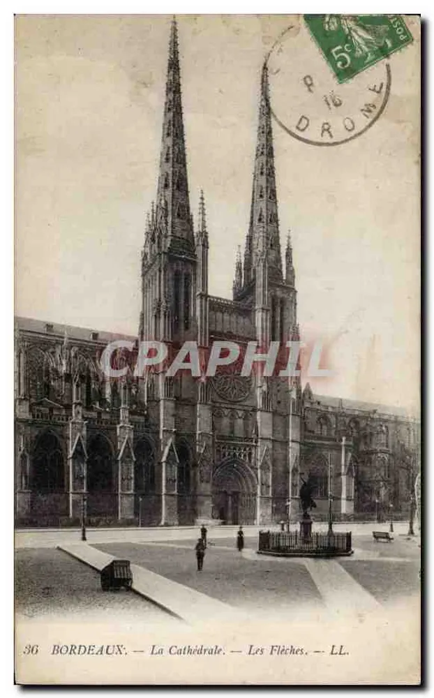 Bordeaux — A Catedral — As Flechas — LL. — n°36 - Frente