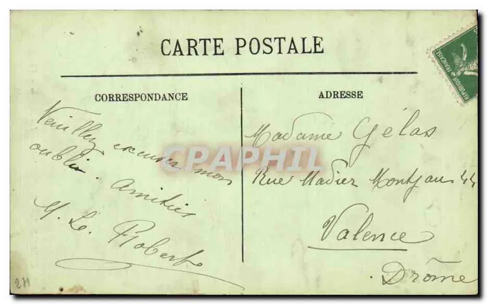 Bordeaux — A Catedral — As Flechas — LL. — n°36 - Verso
