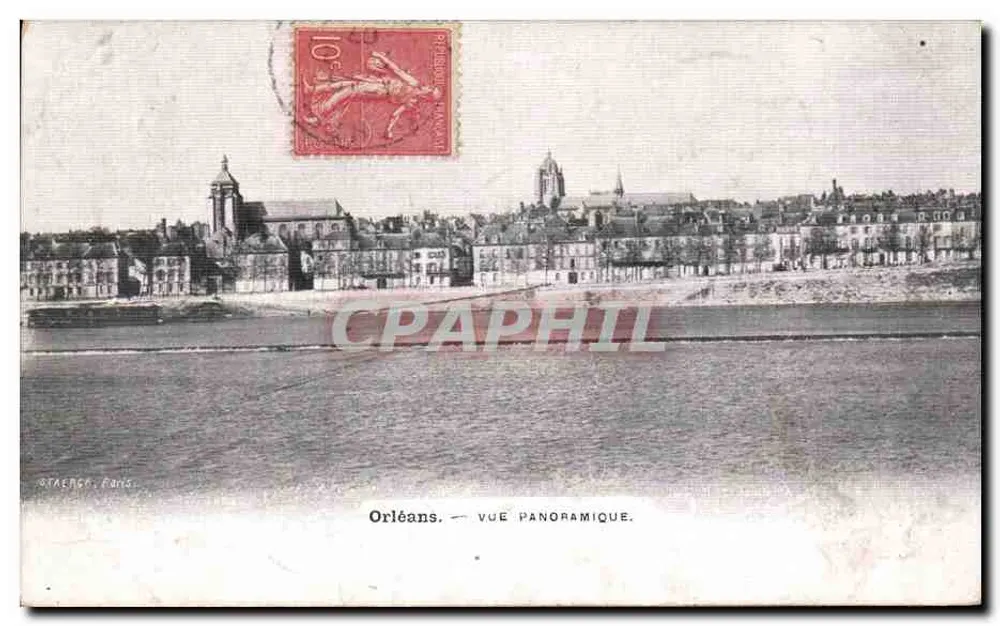 Orléans — Vista panorâmica — Editor: Stachen, Paris - Frente