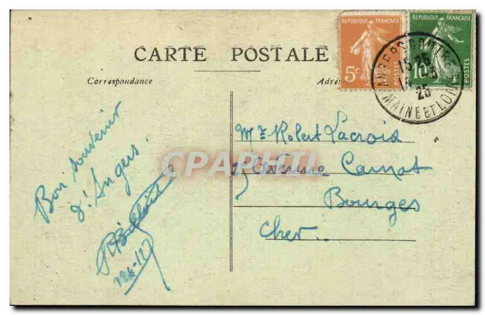 Justierwerkstatt - 1. Abteilung, 2. Division — École Nationale d'Arts et Métiers d'Angers - Rückseite