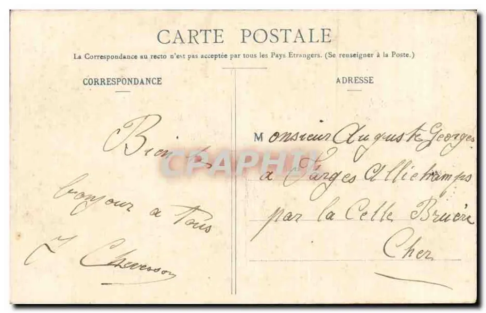 Saint-Dié — Kasernen des 10. Jägerregiments — Les Nosges Pittoresques - Rückseite