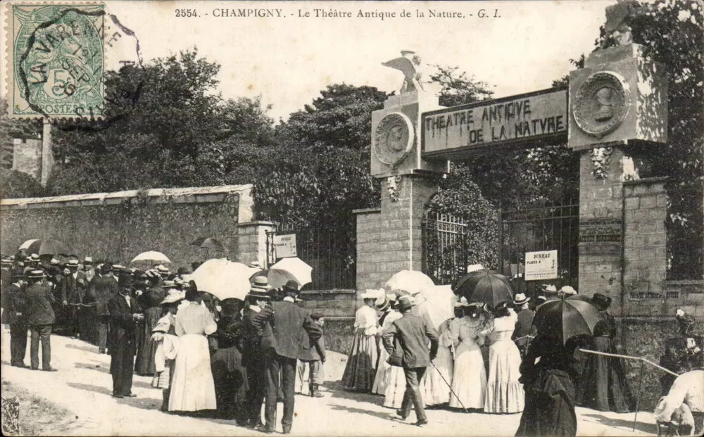 Champigny - Das Alte Theater der Natur - G.I. - Vorderseite