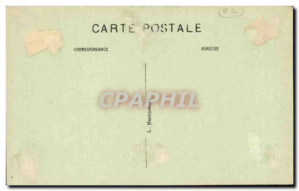 Bonneuil (Seine) — Rue de l'Église — L.M. 128 - Achterkant
