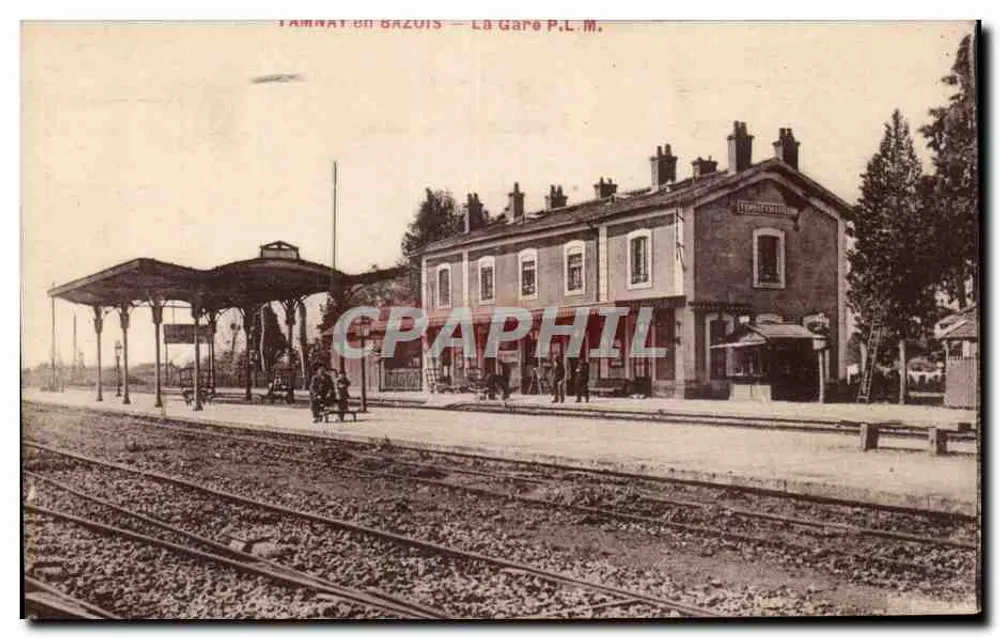 L'Amnât-en-Bazois — A Estação P.L.M. - Frente