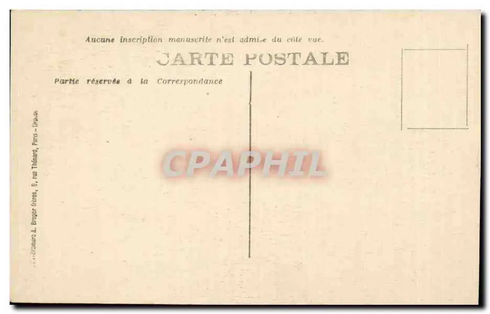 L'Amnât-en-Bazois — A Estação P.L.M. - Verso
