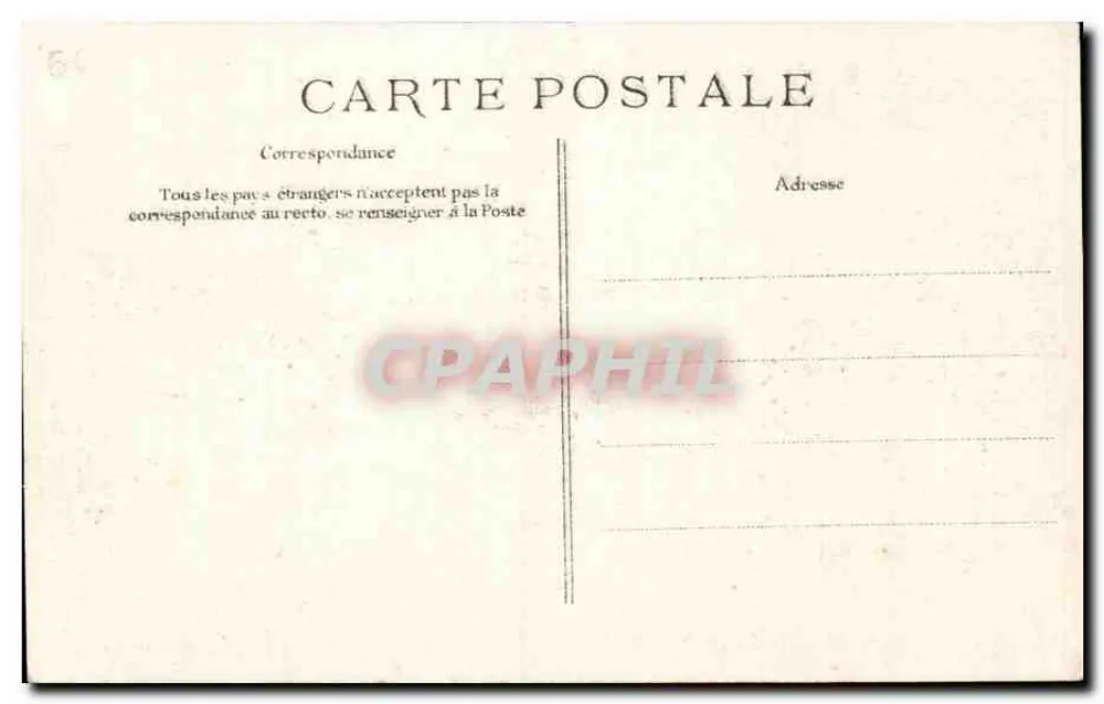 Überschwemmung der Seine — Paris - Bahnhof Austerlitz — Gesamtaufnahme — Verlag E.D. - Rückseite