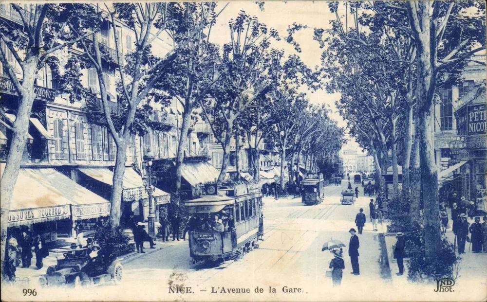 Nice — A Avenida da Estação — JND Fot. - Frente