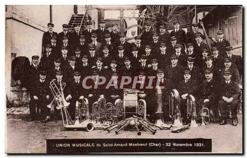 Union Musicale de Saint-Amand-Montrond (Cher) — 22. November 1931 — Ausgabe - Vorderseite