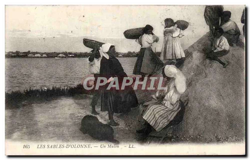 Les Sables-d'Olonne — Um Mulon — LL. - Frente