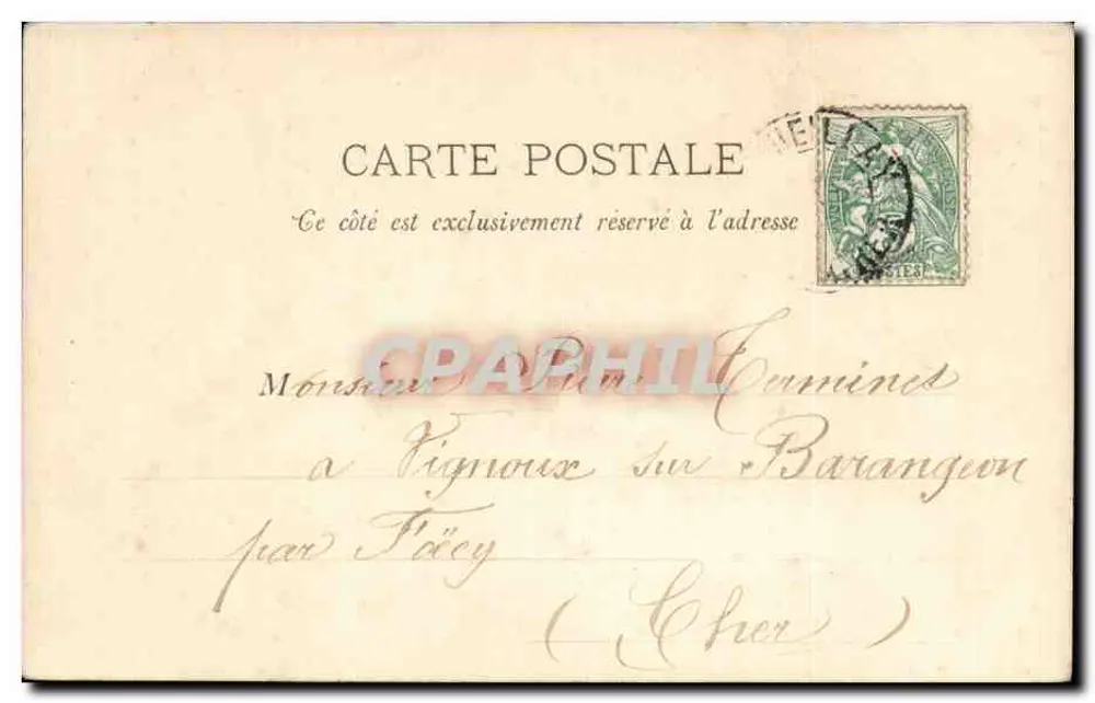 Infanterie & Förster — Eine Erkundung — Imp. A.D. Weick, Saint-Dié, Nr. 210 - Rückseite