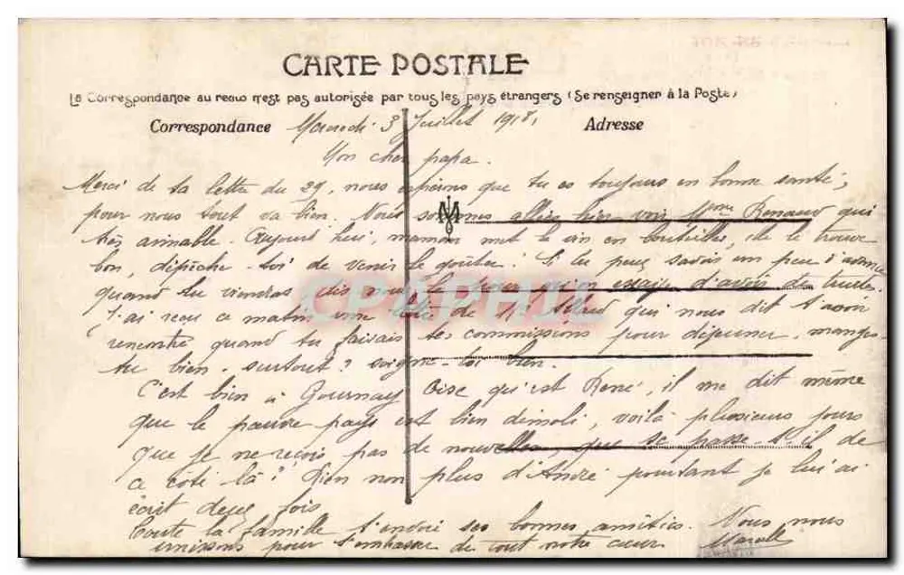 Chissey-en-Morvan — O Velho Castelo — Antigo castelo feudal, construído por volta do século XIX — M. Maratray, burallista-editor - Verso