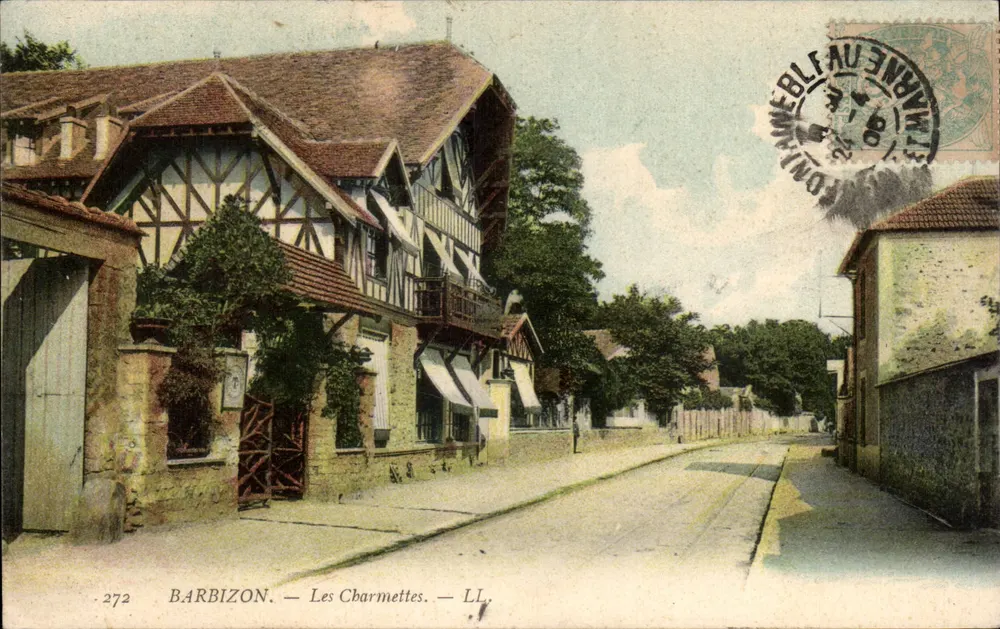 Barbizon — Les Charmettes — LL. — Imprensa Fotográfica Nova - Frente