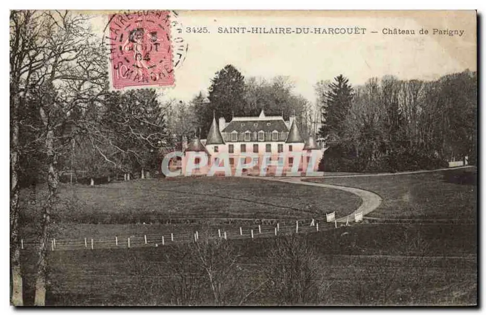 Saint-Hilaire-du-Harcouët — Schloss Parigny — anonymer Verlag, Nr. 3425 - Vorderseite