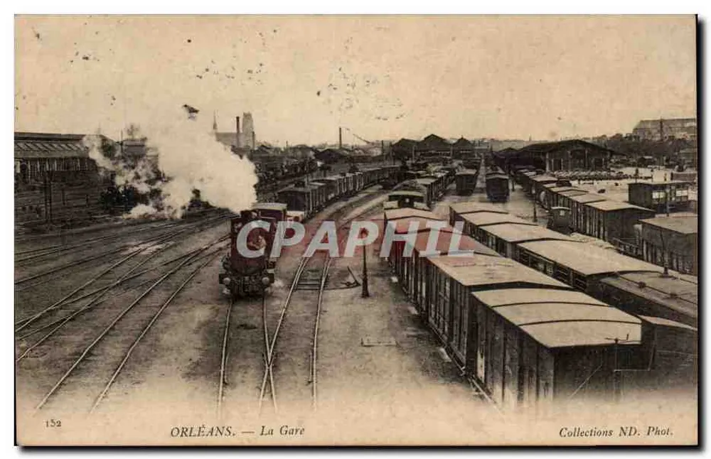 Orléans — Die Station — Collections ND. Foto n°152 - Vorderseite