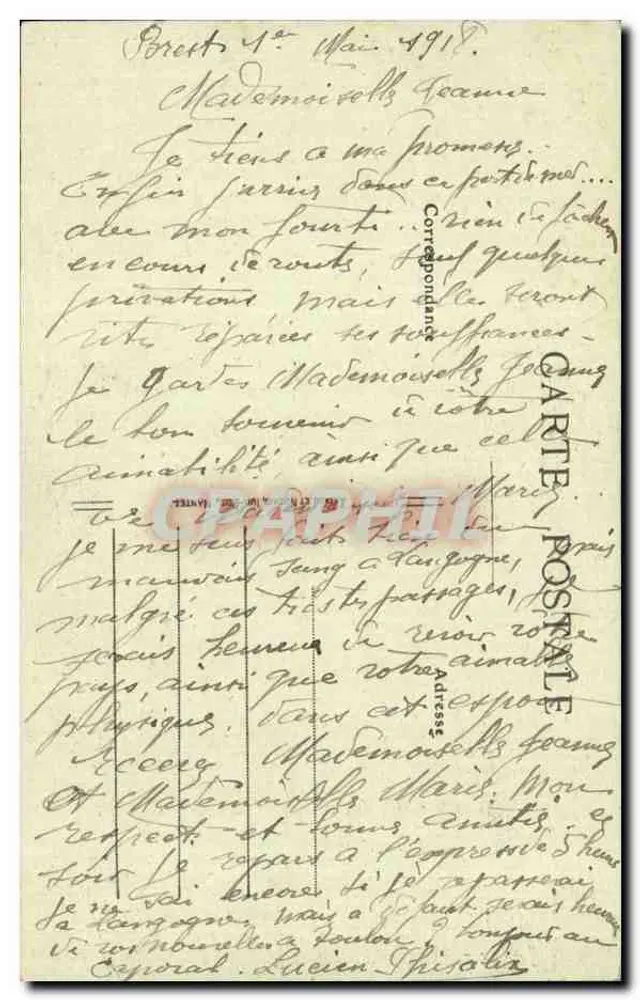 Mulher com traje de Pont-Aven — 221. Traje de PONT-AVEN - Verso