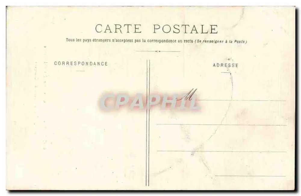 Calais - Tipo do Traje das Calaisienses do Bairro Marítimo do Courgain — Thiriat-Deguines, Lib. - Édit., Calais - Verso