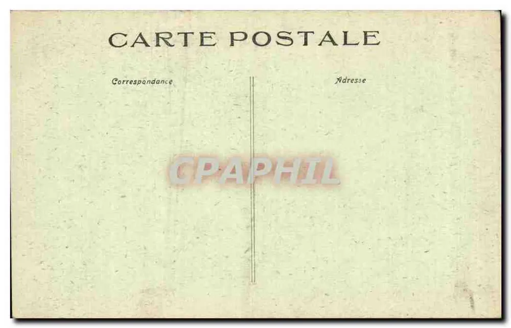 Junge Frau von der ISLE von SEIN — Sammlung Villard, Quimper — n° 1244 - Rückseite
