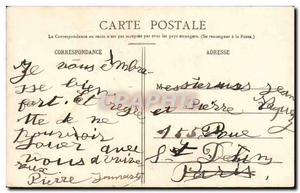 BOULOGNE-sur-MER — Junge Fischverkäuferin — L. D., B., 451 - Rückseite