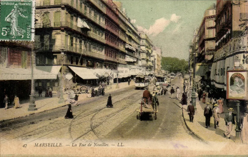 Marseille — A Rue de Noailles — LL. - Frente