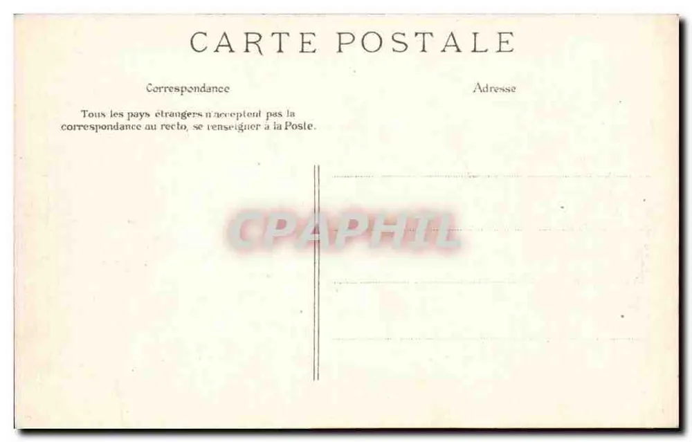 Marseille — A Ponte, vista do Farol — Héliotypie E. Le Doley, Paris - Verso