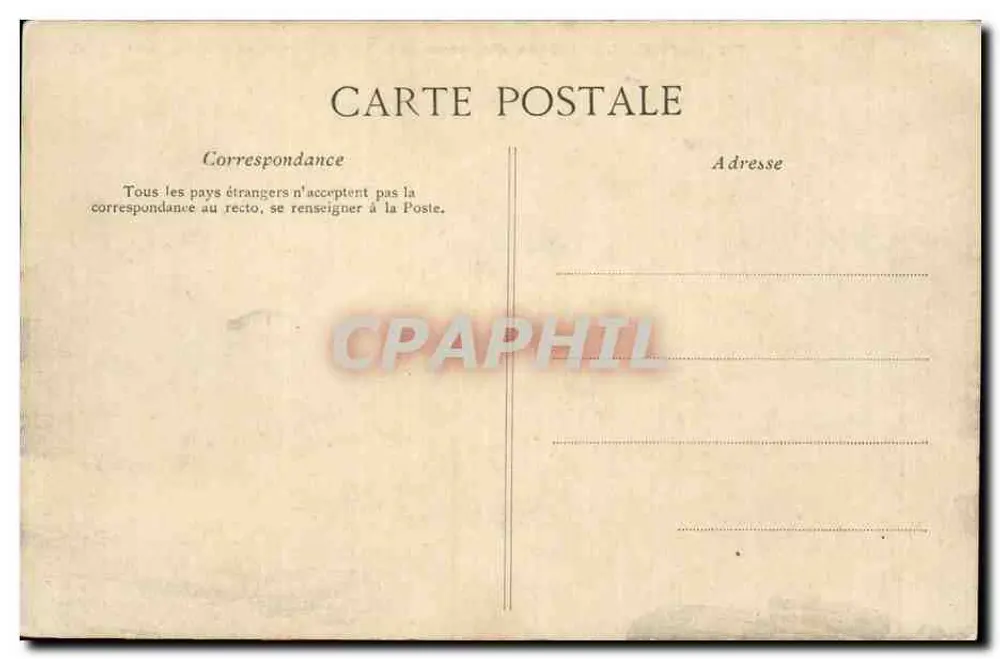 Marseille — Quais der Messageries Maritimes C.L.C. - Rückseite