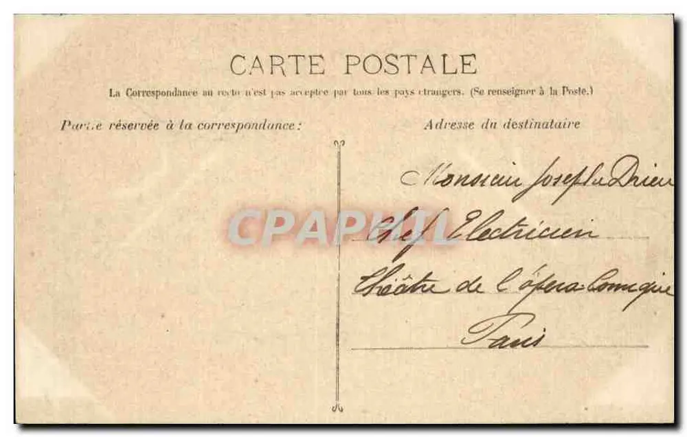 Marseille - Ansicht des Alten Hafens — Guende pho.. Marseille, n°76 - Rückseite