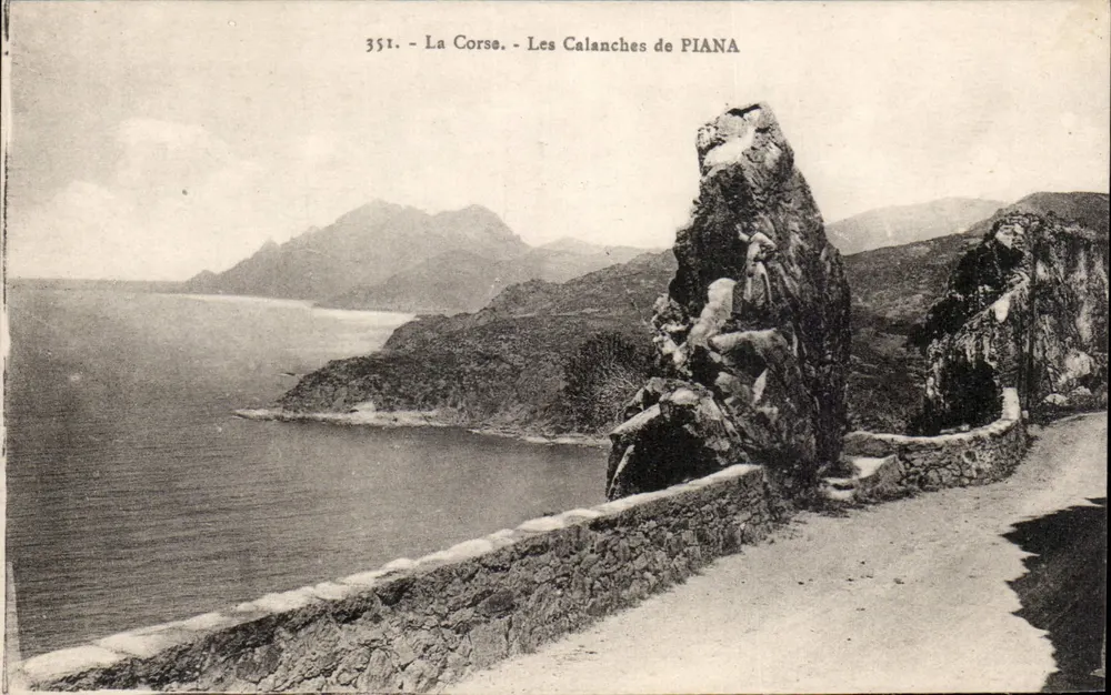 Les Calanches de Piana — Corse — n° 351 - Vorderseite