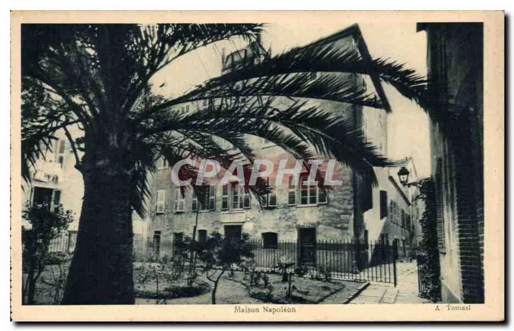 Napoleons Haus — Ajaccio — Verlag A. Tomasi - Vorderseite