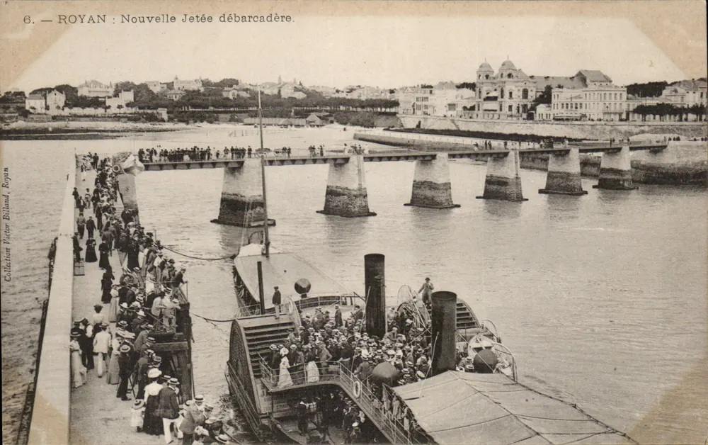 Royan : Nova Ponte de Desembarque — Coleção P. Bihland, Royan - Frente