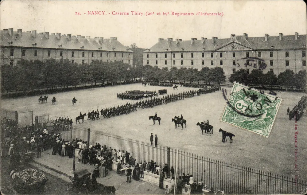 Nancy - Caserne Thiry (26. und 69. Infanterieregiment) — Verlag Magaphil, Nr. 24 - Vorderseite
