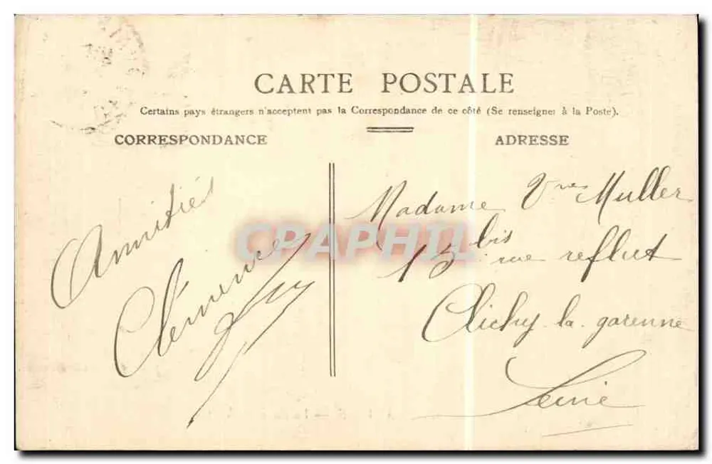 Beauvais — A Caserne Watrin — Editor não identificado, n° 9 - Verso