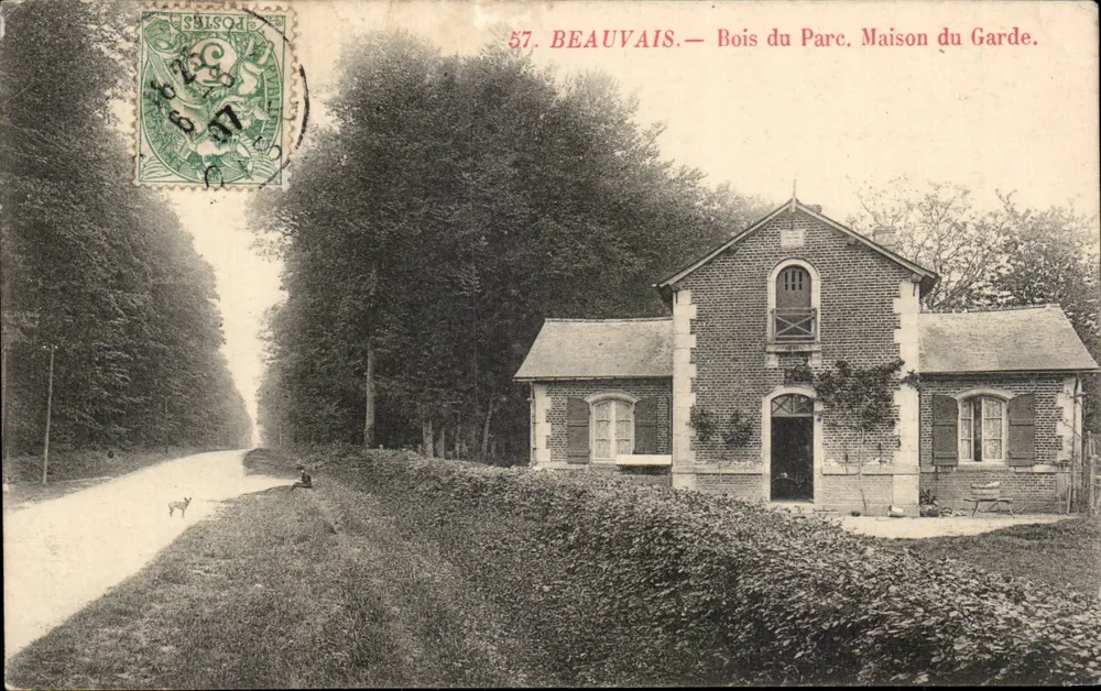 Beauvais — Bois du Parc. Casa del Guardiano. - Recto