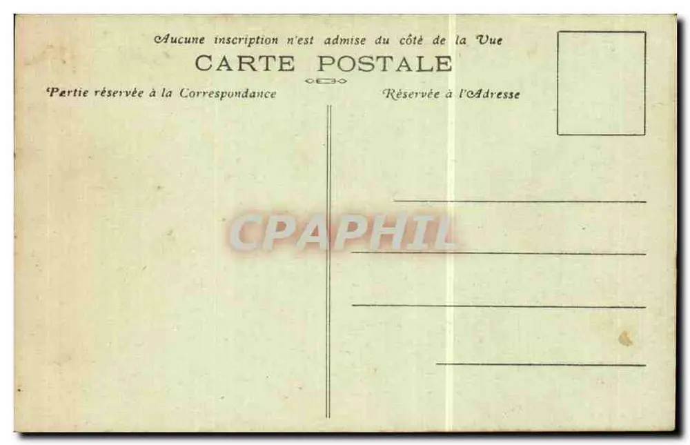 Volubilis — Dampfer der Compagnie Générale Transatlantique — Phototypie Marcel Delboy, Bordeaux - Rückseite