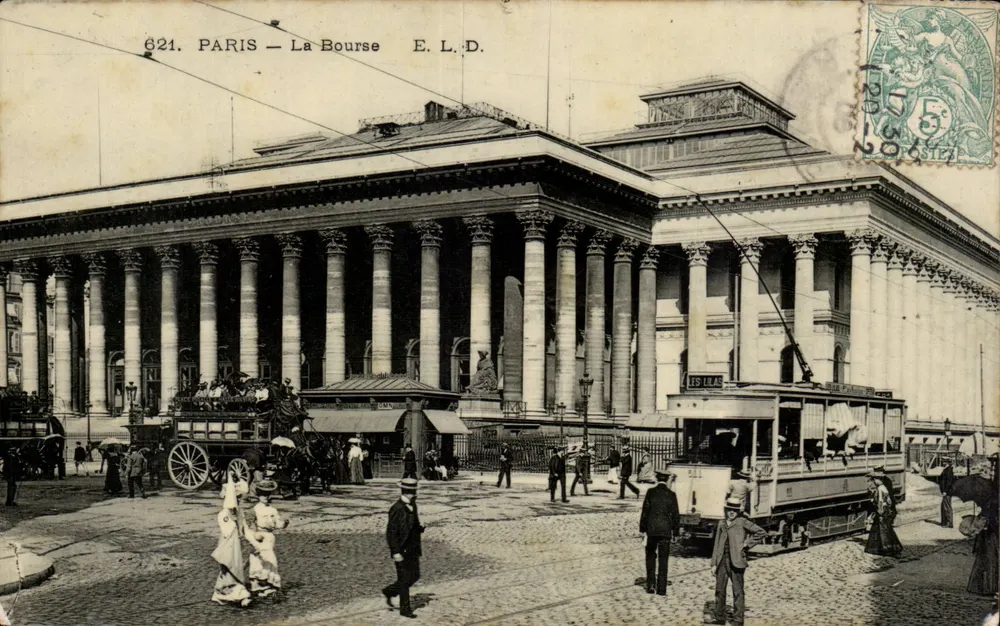 PARIS — A Bolsa — E. L. D. — n°621 - Frente