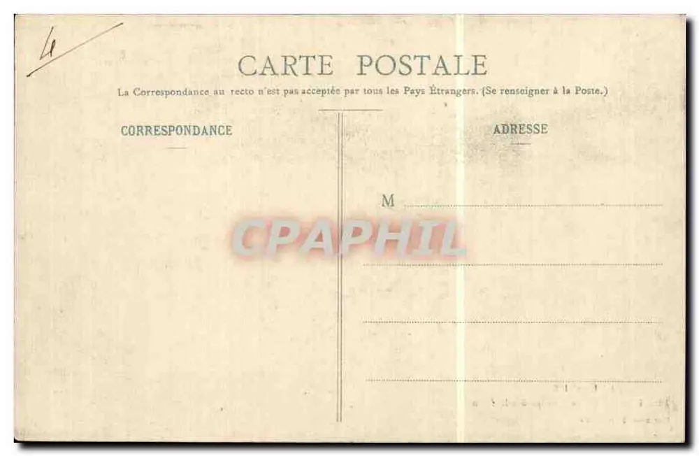 Guérande - Fête-Dieu 1908 - Der Kindergruppe — Sammlung T. H. - 201 - Rückseite