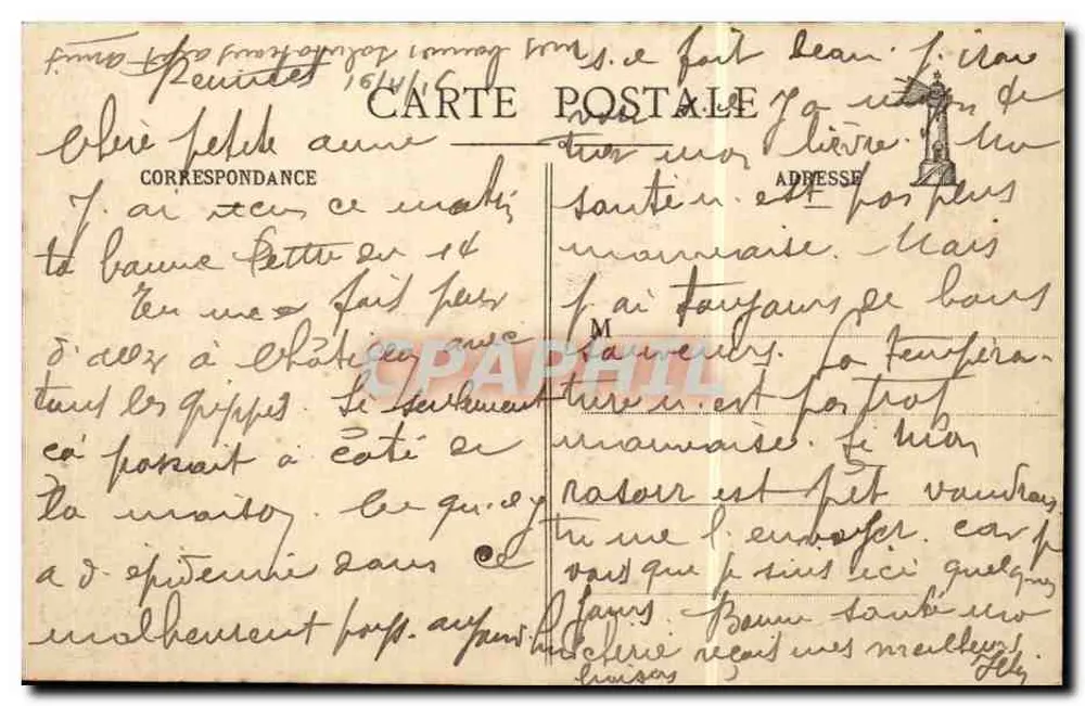 Guérande (Loire-Inférieure) - Przędzarzka — Cl. Fodéré, Le Pouliguen - 153 - Rewers