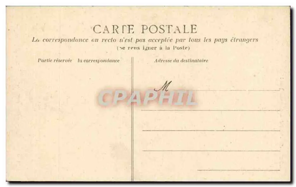 Bourg-de-Batz — Le grand jour ! — Héliotypie Dugas et Cie, Nantes, n° A 78 - Rückseite