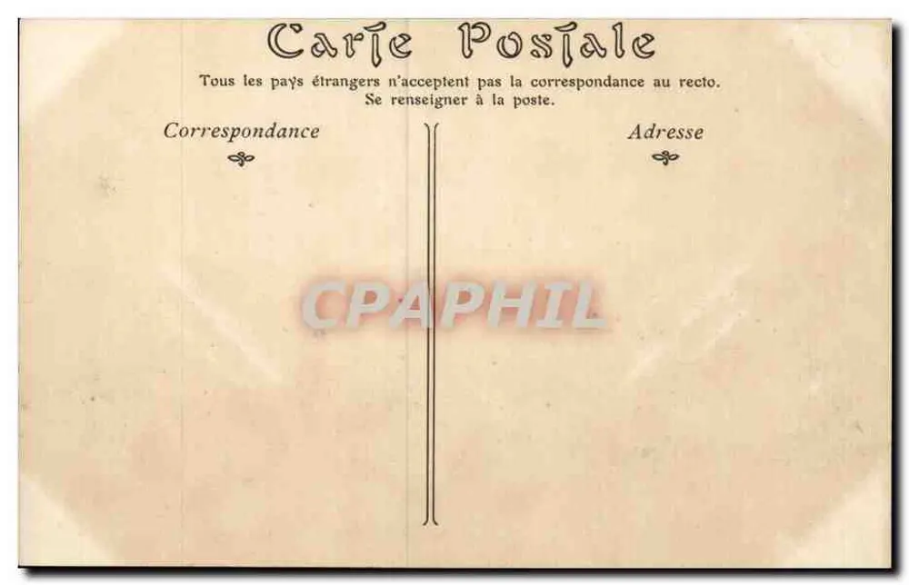 Admiral Troude — Kriegsgeschwader der Küstenwache geprägt — N.D. D.Bur - Rückseite