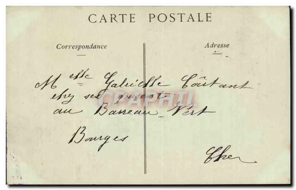 PARIS-MONDAIN — Unsere Eleganten am Bois — Bayjoin Yvonne - Rückseite