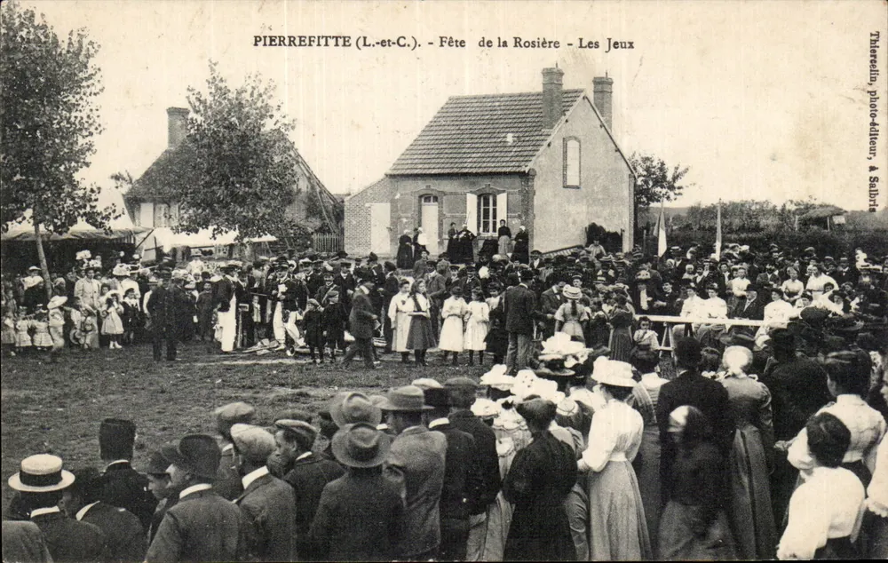 Pierrefitte (L.-et-C.) - Fête de la Rosière - Les Jeux - Vorderseite