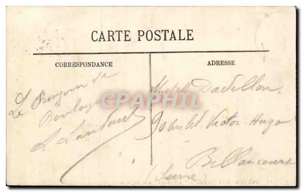 Boulogne-sur-Mer — "L'Onward" nas Docas — LL. n°44 - Verso