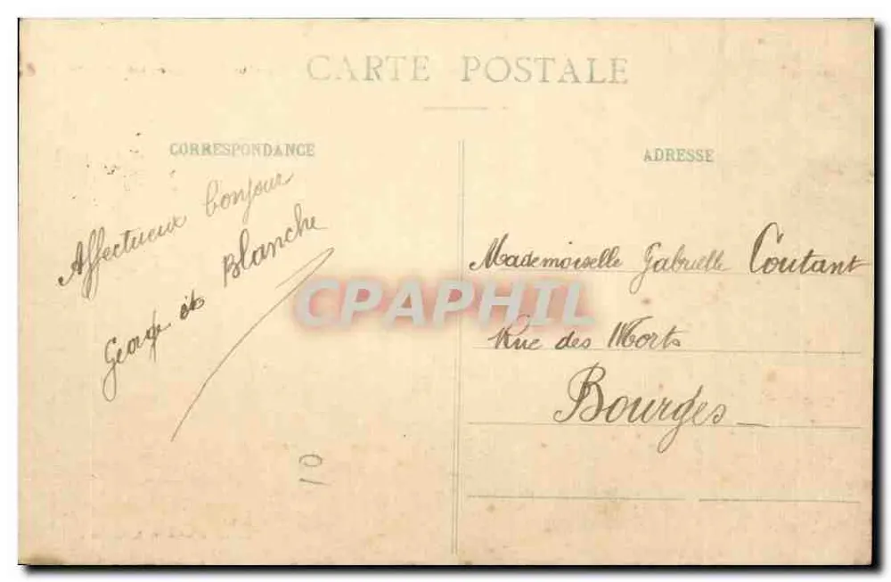 Saint-Nazaire — Der Transatlantische Dampfer La N... — Sammlung Delaveau, St-Nazaire - Rückseite
