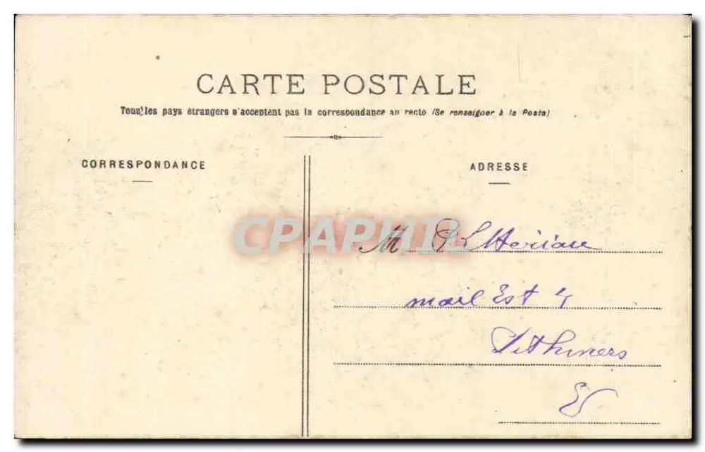 Pithiviers - A Escola Livre dos Meninos — A. Portéhaut, livreiro-editor - Verso